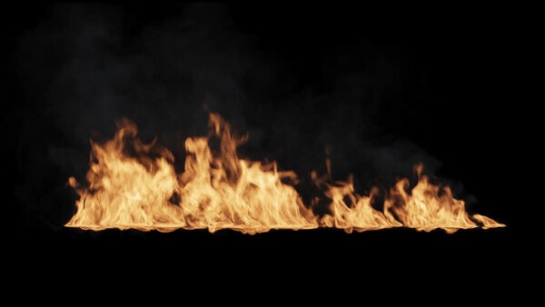 3D Ground Fires 3D Ground Fire 1 vfx asset stock footage