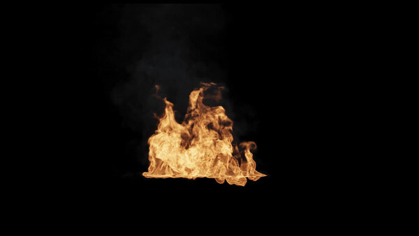 3D Ground Fires 3D Ground Fire 8 vfx asset stock footage