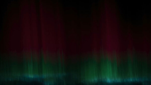 Northern Lights Northern Lights At Horizon 2B vfx asset stock footage