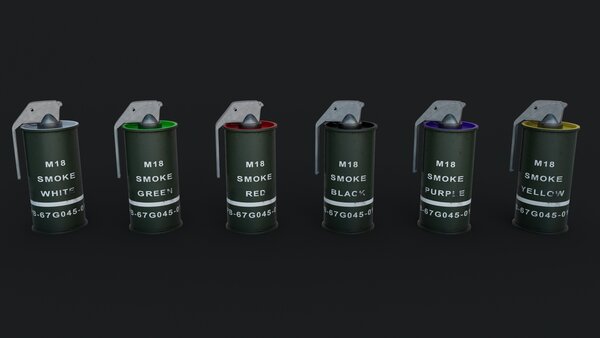 M18 Colored Smoke Grenade