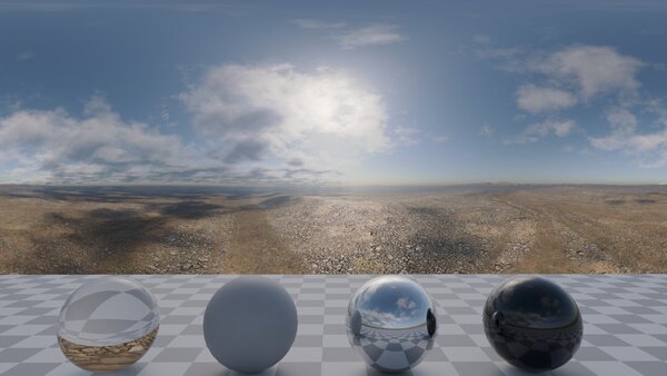 Rocky Desert HDRIs