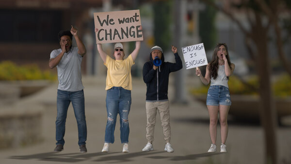 Protesters