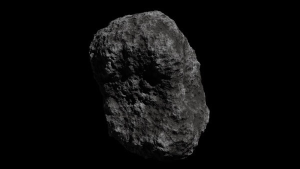 FREE - Asteroids Single Asteroid 1 vfx asset stock footage