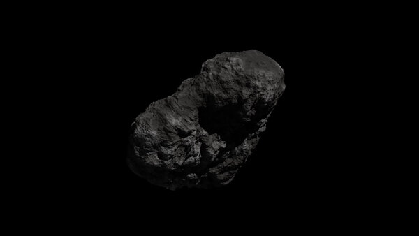 FREE - Asteroids Single Asteroid 3 vfx asset stock footage