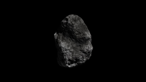 FREE - Asteroids Single Asteroid 4 vfx asset stock footage