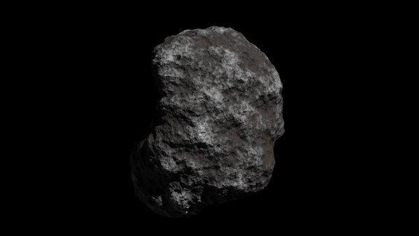 FREE - Asteroids Single Asteroid 5 vfx asset stock footage