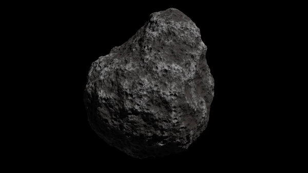 FREE - Asteroids Single Asteroid 6 vfx asset stock footage