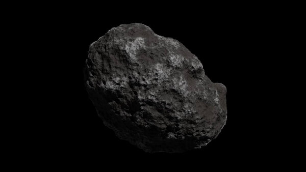 FREE - Asteroids Single Asteroid 7 vfx asset stock footage