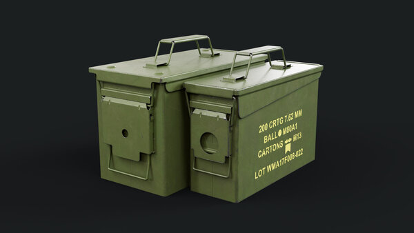 Metal Ammo Boxes