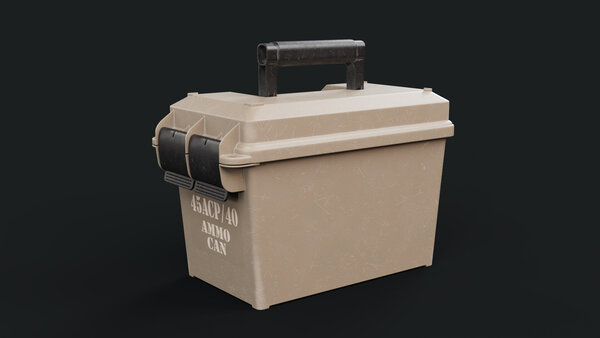 Plastic Ammo Box