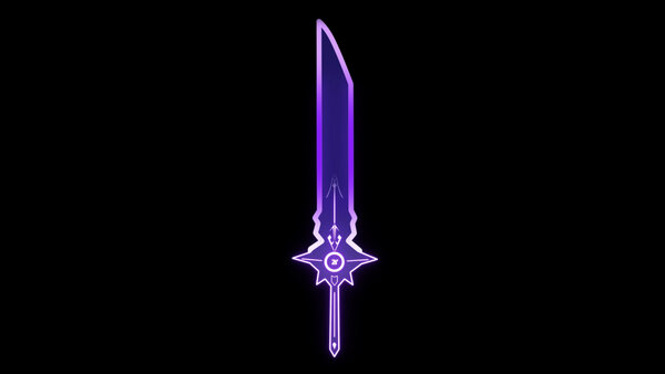 Animated Fantasy FX Vol. 2 Glowing Sword 1 vfx asset stock footage