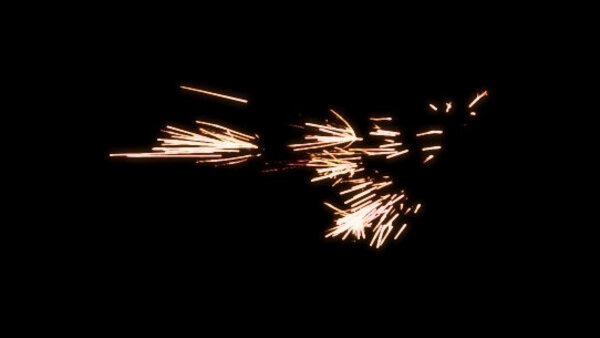 Bullet Ricochet Sparks Ricochet Sparks Side 4 vfx asset stock footage