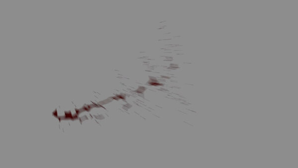 Blood Bursts Blood Burst Side 3 vfx asset stock footage