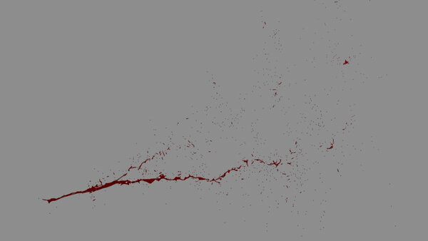 Blood Bursts Blood Burst Side 6 vfx asset stock footage