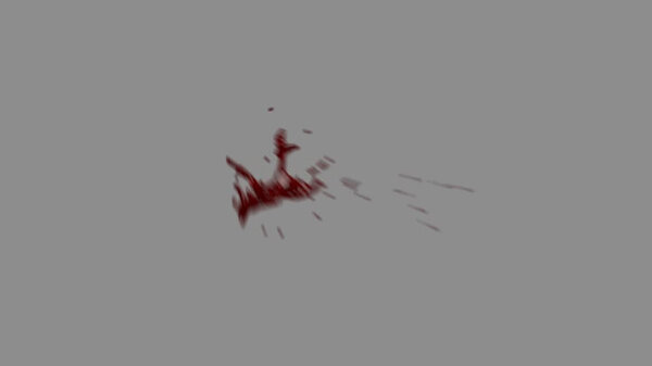 Blood Bursts Blood Burst Angled 3 vfx asset stock footage