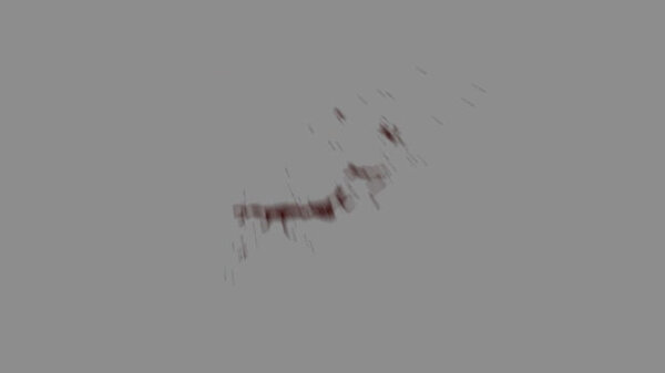 Blood Bursts Blood Burst Angled 4 vfx asset stock footage