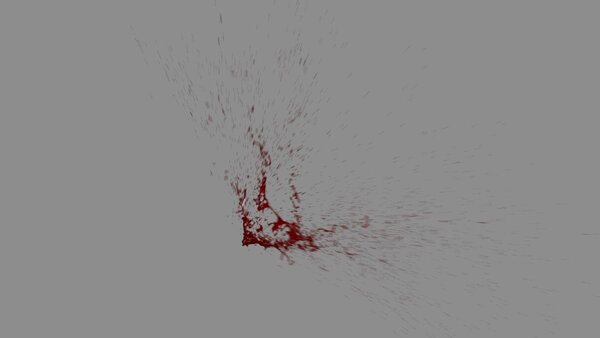 Blood Bursts Blood Burst Angled 5 vfx asset stock footage