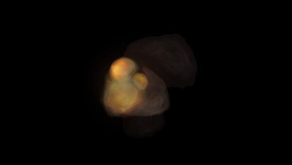 Painterly Pyro FX Small Explosion 1 vfx asset stock footage