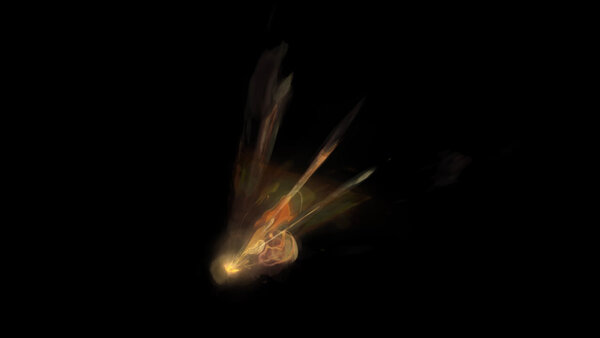 Painterly Pyro FX Sparks 1 vfx asset stock footage
