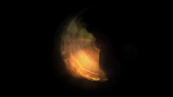 Painterly Pyro FX Fire Swipe 1 vfx asset stock footage