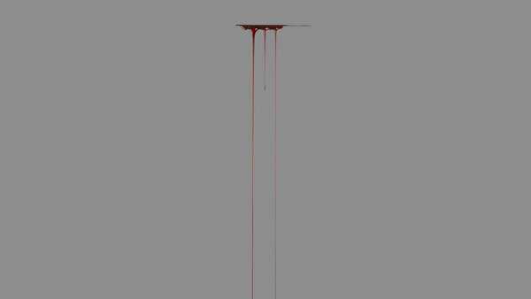 Dripping Blood Vol. 1 Narrow Dripping Blood 2 vfx asset stock footage