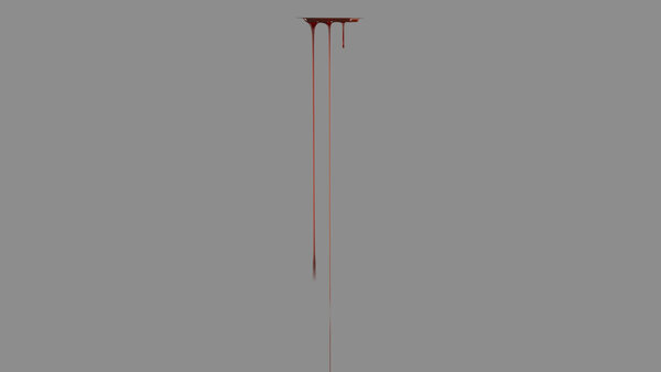 Dripping Blood Vol. 1 Wide Dripping Blood 1 vfx asset stock footage