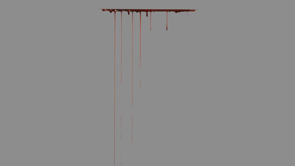 Dripping Blood Vol. 1 Wide Dripping Blood 2 vfx asset stock footage