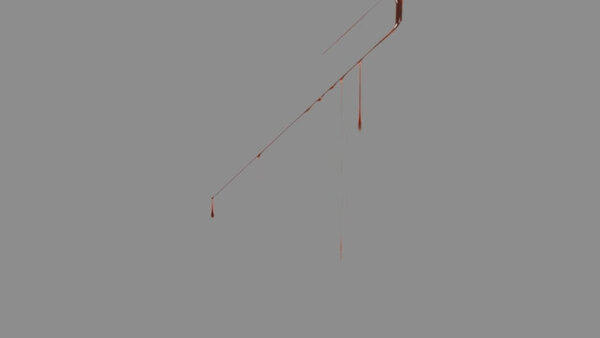 Dripping Blood Vol. 1 Diagonal Dripping Blood 3 vfx asset stock footage