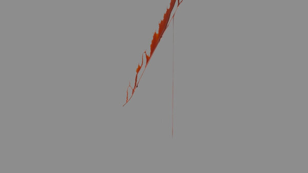 Dripping Blood Vol. 1 Angled Sword 1 vfx asset stock footage