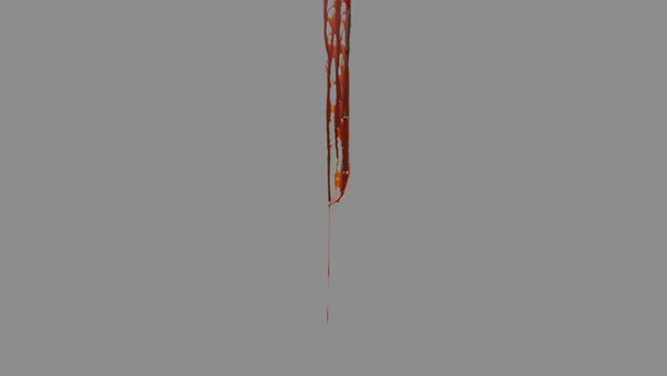 Dripping Blood Vol. 1 Vertical Sword 1 vfx asset stock footage