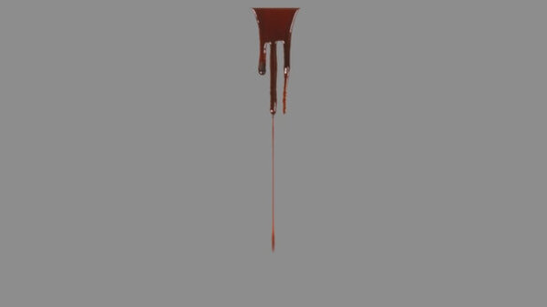 Dripping Blood Vol. 1 Narrow Ledge 5 vfx asset stock footage