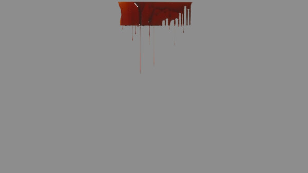 Dripping Blood Vol. 1 Wide Ledge 3 vfx asset stock footage