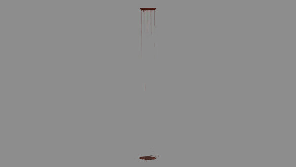 Dripping Blood Vol. 2 Dripping Blood On Ground 5 vfx asset stock footage