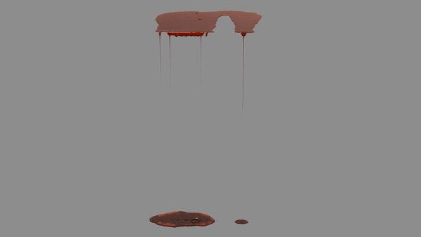 Dripping Blood Vol. 2 Blood Dripping From Table 6 vfx asset stock footage