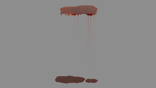 Dripping Blood Vol. 2 Blood Dripping From Table 7 vfx asset stock footage