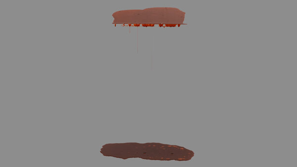 Dripping Blood Vol. 2 Blood Dripping From Table 8 vfx asset stock footage