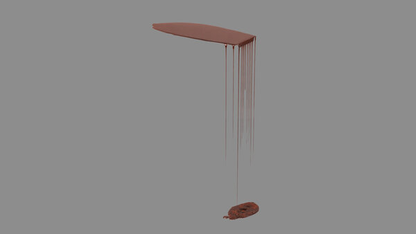 Dripping Blood Vol. 2 Blood Dripping From Table Corner 1 vfx asset stock footage