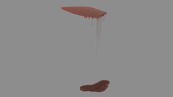 Dripping Blood Vol. 2 Blood Dripping From Table Corner 4 vfx asset stock footage