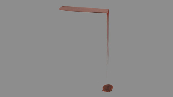 Dripping Blood Vol. 2 Blood Dripping From Table Side 1 vfx asset stock footage