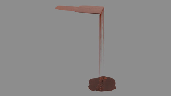 Dripping Blood Vol. 2 Blood Dripping From Table Side 3 vfx asset stock footage
