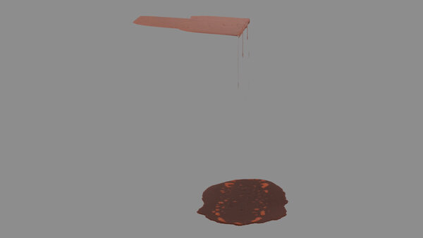 Dripping Blood Vol. 2 Blood Dripping From Table Side 4 vfx asset stock footage