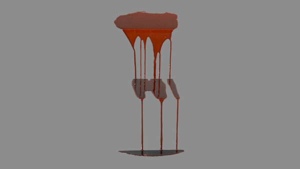 Dripping Blood Vol. 2 Blood Dripping Stairs Front 2 vfx asset stock footage