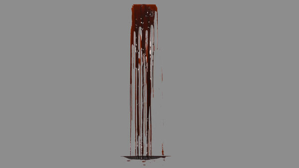Dripping Blood Vol. 2 Blood Dripping Wall 2 vfx asset stock footage