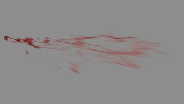 Chunky Blood Hits Side Blood Hit 1 vfx asset stock footage