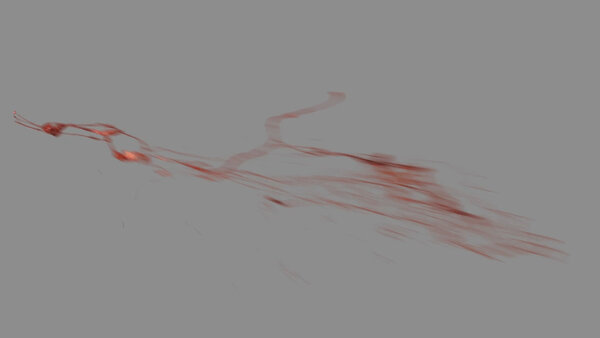 Chunky Blood Hits Side Blood Hit 3 vfx asset stock footage