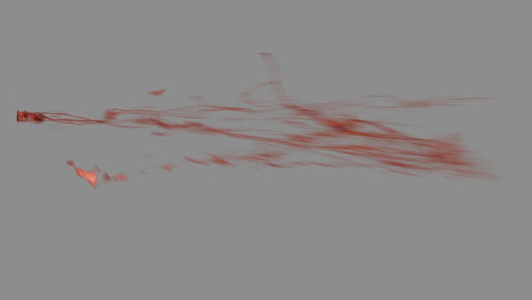 Chunky Blood Hits Side Blood Hit 4 vfx asset stock footage