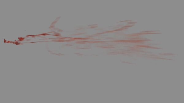 Chunky Blood Hits Side Blood Hit 6 vfx asset stock footage