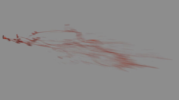 Chunky Blood Hits Side Blood Hit 7 vfx asset stock footage