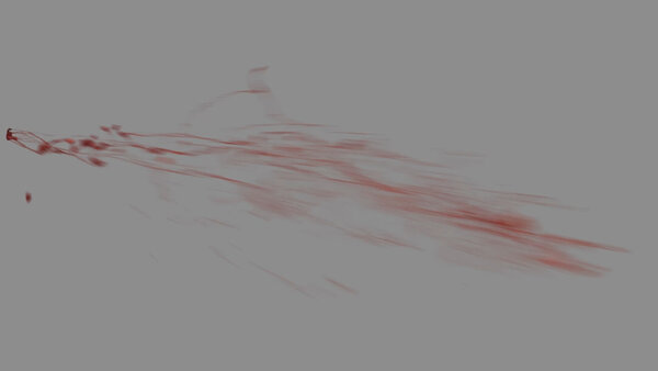 Chunky Blood Hits Side Blood Hit 8 vfx asset stock footage
