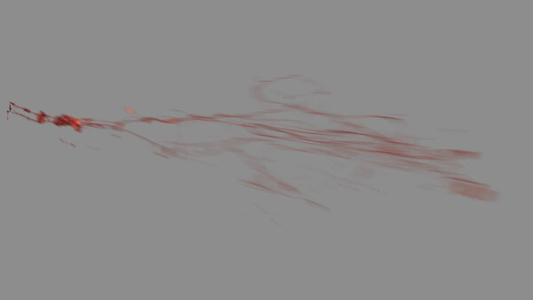Chunky Blood Hits Side Blood Hit 9 vfx asset stock footage